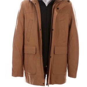 Roundtree & Yorke Long Wool Blend Coat - men’s - XXL